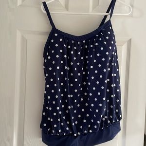 Lands End bathing suit top